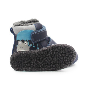 Buty Dziecięce Na Zimę Ocieplane Futerkiem DD STEP PONTE DA07-5-2349Z Royal Blue