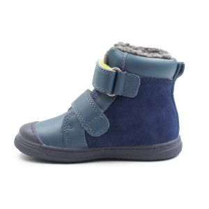 Ocieplane Buty Dla Chłopczyka Na Rzep DD STEP PONTE DA07-5-2473AV Bemuda Blue