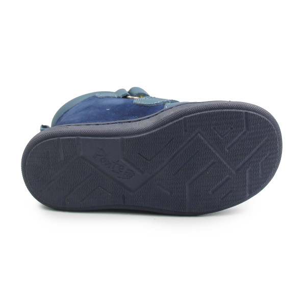 Ocieplane Buty Dla Chłopczyka Na Rzep DD STEP PONTE DA07-5-2473AV Bemuda Blue