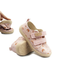 Trampki Dla Dziewczynki Różowe Barefoot DD STEP C086-61515M Baby Pink