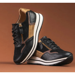 Półbuty Damskie Na Jesień Wojtyłko 7a26024 Espresso Czarny