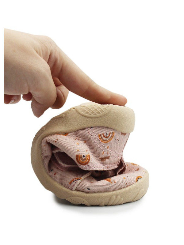 Trampki Dla Dziewczynki Różowe Barefoot DD STEP C086-61515M Baby Pink