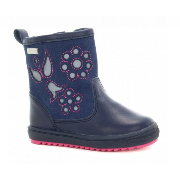 Trzewiki Zimowe Kozaki Bartek w-41001/slm z Odblaskami i Membraną BRTKtex Waterproof