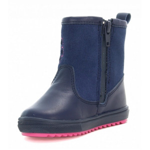 Trzewiki Zimowe Kozaki Bartek w-41001/slm z Odblaskami i Membraną BRTKtex Waterproof