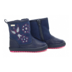 Trzewiki Zimowe Kozaki Bartek w-41001/slm z Odblaskami i Membraną BRTKtex Waterproof