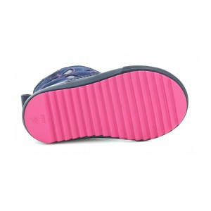 Trzewiki Zimowe Kozaki Bartek w-41001/slm z Odblaskami i Membraną BRTKtex Waterproof