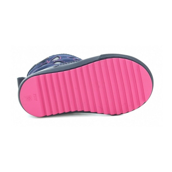 Trzewiki Zimowe Kozaki Bartek w-41001/slm z Odblaskami i Membraną BRTKtex Waterproof