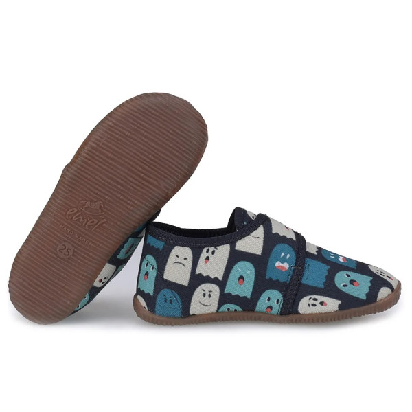 Kapcie Dla Chłopca Do Szkoły i Przedszkola Na Rzep w Duszki Emel ek 5000B-7