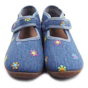 Kapcie Dla Dziewczynki do Przedszkola i Szkoły Emel ek 4000-15