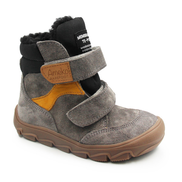 Buty Dla Chłopca z Membraną Barefoot TE-POR Ameko Everest Stone