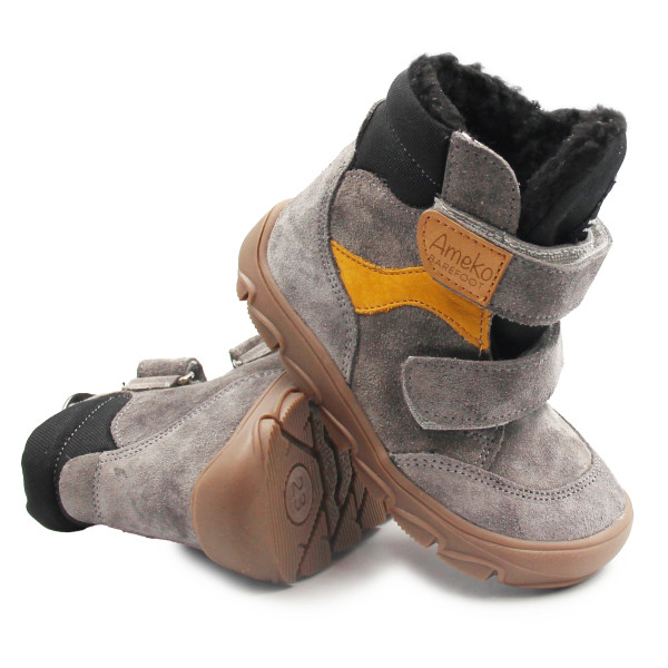 Buty Dla Chłopca z Membraną Barefoot TE-POR Ameko Everest Stone