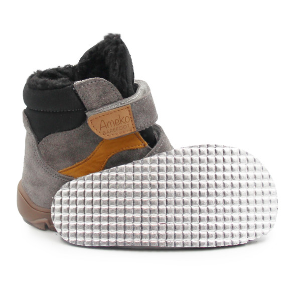 Buty Dla Chłopca z Membraną Barefoot TE-POR Ameko Everest Stone