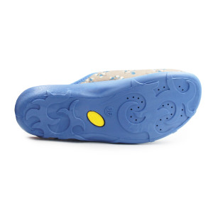 Lekkie Kapcie Domowe Damskie w Kwiaty Befado 235 D197