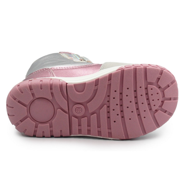 Śniegowce Dla Dziewczynki z Jednorożcem Srebrny Róż Wojtyłko 1ZŚ26116