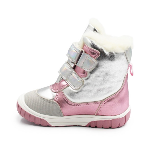 Śniegowce Dla Dziewczynki z Jednorożcem Srebrny Róż Wojtyłko 1ZŚ26116