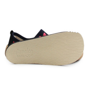 Kapcie Dla Dziewczynki Barefoot Ameko Noel Kokardki