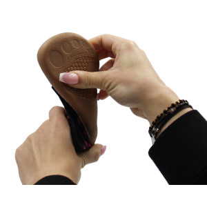 Kapcie Dla Dziewczynki Barefoot Ameko Noel Kokardki