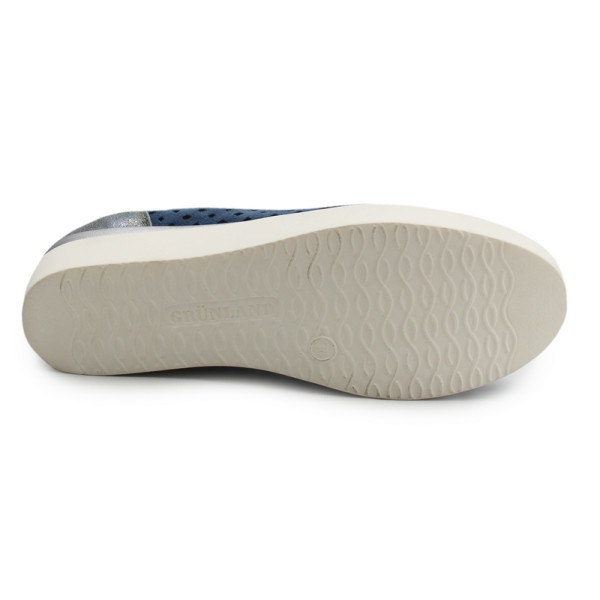 Baleriny Na Koturnie Damskie Na Wiosnę Lato Grunland sc1784 Auge Scarpe Donna Jeans