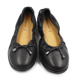 Damskie Baleriny Na Wiosnę Grunland sc1231 Agri Scarpe Donna Nero