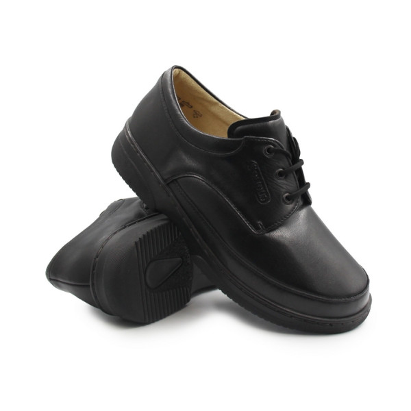 Półbuty damskie na wiosnę ze skóry naturalnej szerokie Solidus Therapo