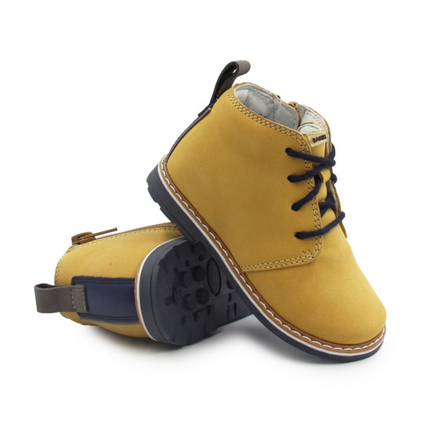 Półbuty na wiosnę do nauki chodzenia dla chłopca Bartek w-81852-5/1lt