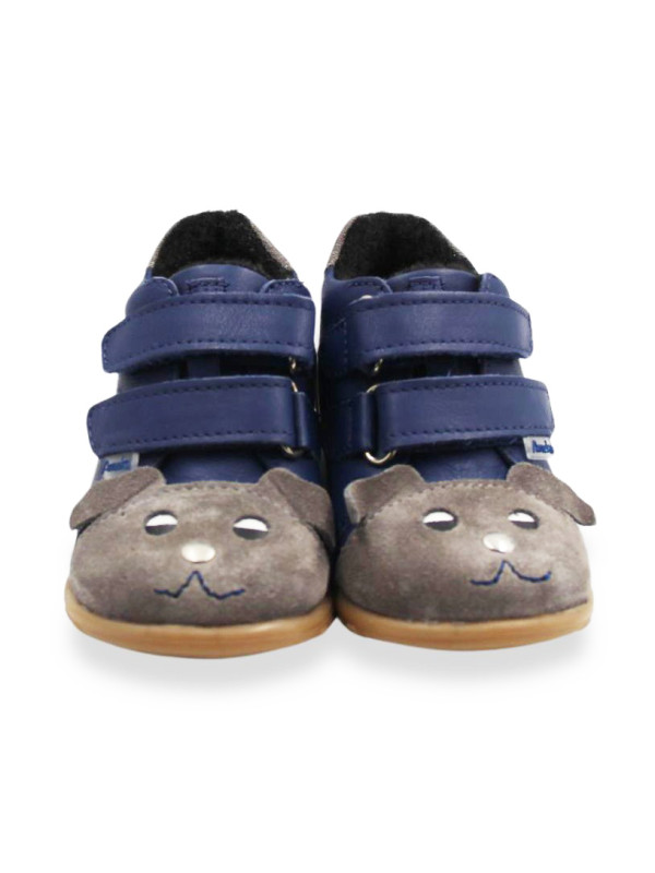 Buty Dla Chłopca Na Jesień Lekko Ocieplane Ameko a19-Canis-Winter-Navy
