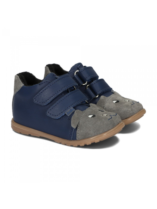 Buty Dla Chłopca Na Jesień Lekko Ocieplane Ameko a19-Canis-Winter-Navy