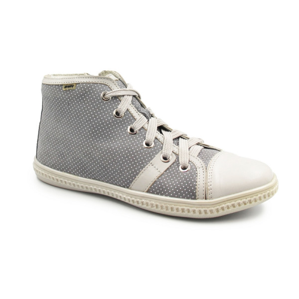 Młodzieżowe Trampki Dla Dziewczynek Szare Bartek W-87357/1FN