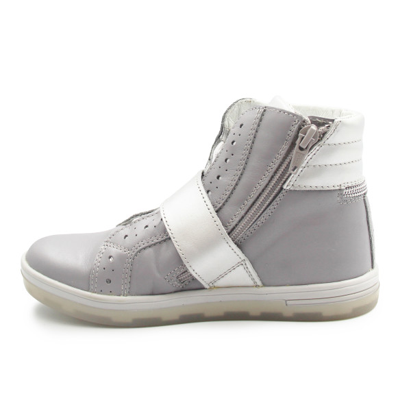 Wysokie buty dla dziewczynki do szkoły na wiosnę Bartek w-24376/sz/0a7