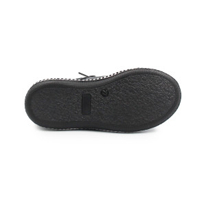 Tenisówki z lakierowanej skóry dla dziewczynki na wiosnę do szkoły BARTEK w-95524/sz/1hw