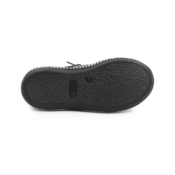 Tenisówki z lakierowanej skóry dla dziewczynki na wiosnę do szkoły BARTEK w-95524/sz/1hw