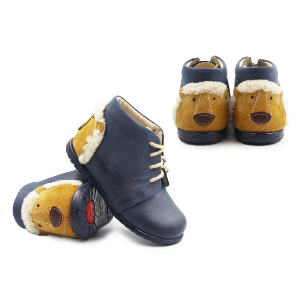 Trzewiki Profilaktyczne Dla Chłopca Wiosenne z Misiem Emel es 1150-2