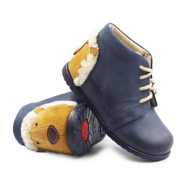 Trzewiki Profilaktyczne Dla Chłopca Wiosenne z Misiem Emel es 1150-2