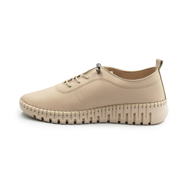 Buty damskie na wiosnę ze skóry naturalnej T. Sokolski OG 4000 BEIGE