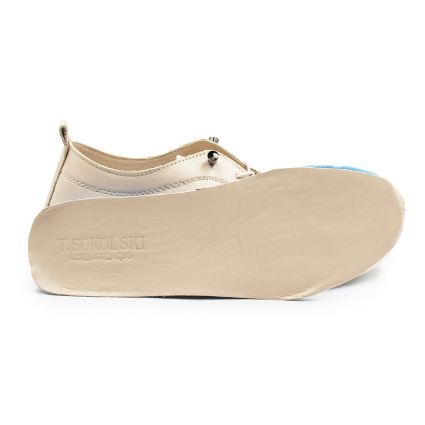 Buty damskie na wiosnę ze skóry naturalnej T. Sokolski OG 4000 BEIGE