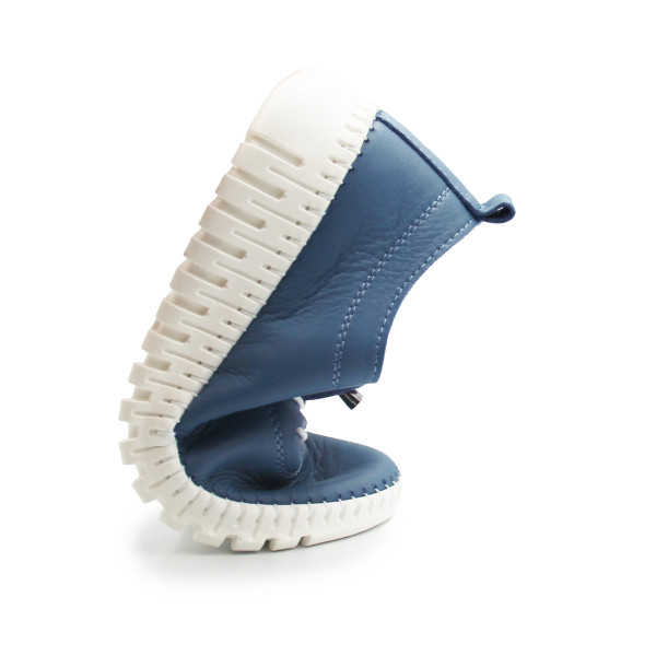 Półbuty dla kobiet na wiosnę z miękkiej skóry naturalnej T. Sokolski OG 4000 BLUE