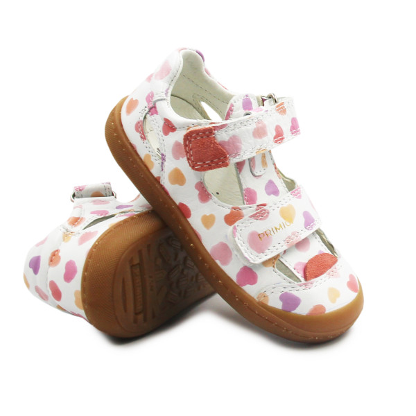 Półsandały Dla Dziewczynki w Serduszka Barefoot Primigi 1400111