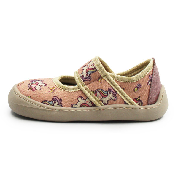 Kapcie Dla Dziewczynki w Jednorożce Barefoot Ameko Noel Unicorn