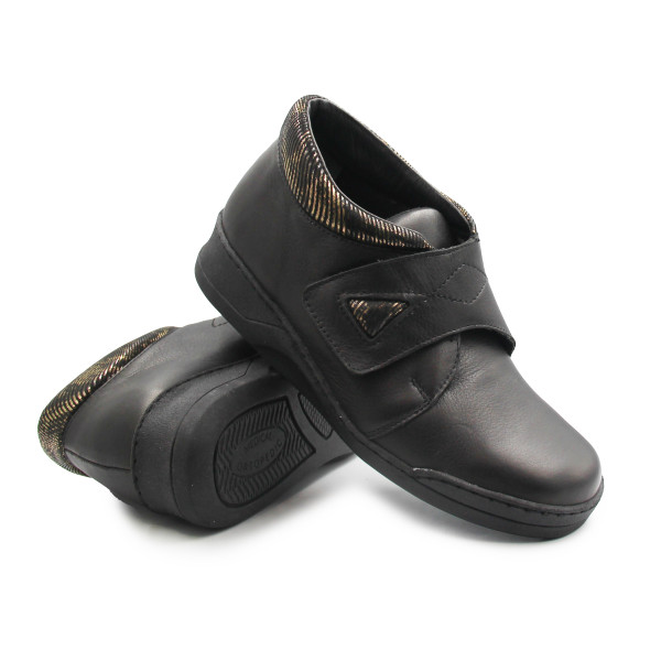 Trzewiki damskie na wiosnę ze skóry naturalnej Waldi 647