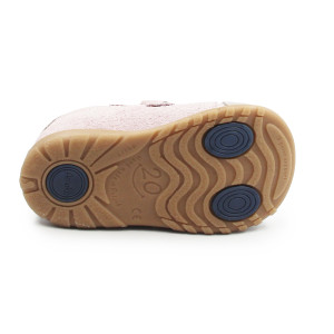 Buty Na Wiosnę Dla Dziewczynki Różowe z Kotkiem Ameko Kiti Pudrowy Pyłek