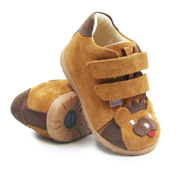 Dziecięce Buciki Na Wiosnę Na Rzep Ameko Lion Carmel