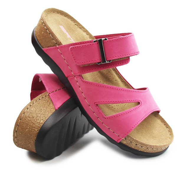 Klaki Damskie Na Lato Różowe Batz Elba