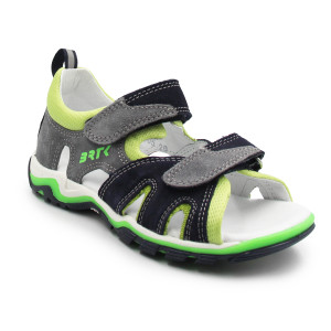 Sandały Dla Chłopca Na Lato Zielono Czarne Bartek 16187-005