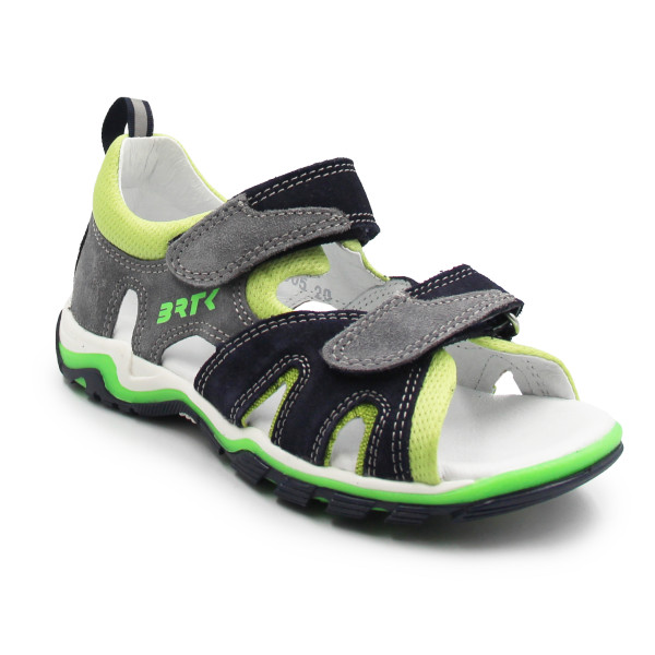 Sandały Dla Chłopca Na Lato Zielono Czarne Bartek 16187-005