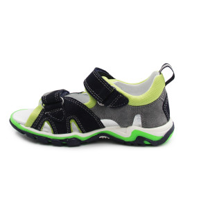 Sandały Dla Chłopca Na Lato Zielono Czarne Bartek 16187-005