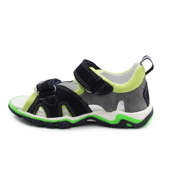 Sandały Dla Chłopca Na Lato Zielono Czarne Bartek 16187-005