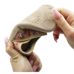 Kapcie Dla Dziewczynki w Jednorożce Barefoot Ameko Noel Unicorn