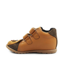 Dziecięce Buty na Jesień Lekko Ocieplane Miś Ameko Lion-Winter-Carmel