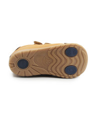 Dziecięce Buty na Jesień Lekko Ocieplane Miś Ameko Lion-Winter-Carmel