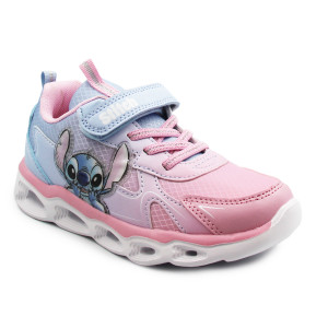 Buty Na Wiosnę Dla Dziewczynek Stitch Świecąca Podeszwa LED Bartek 87038-15